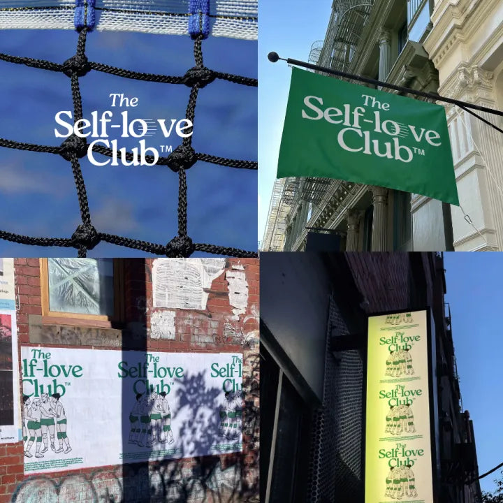 Moonshot Self-Love Club: Sunshine, Sunshield Cap Off White