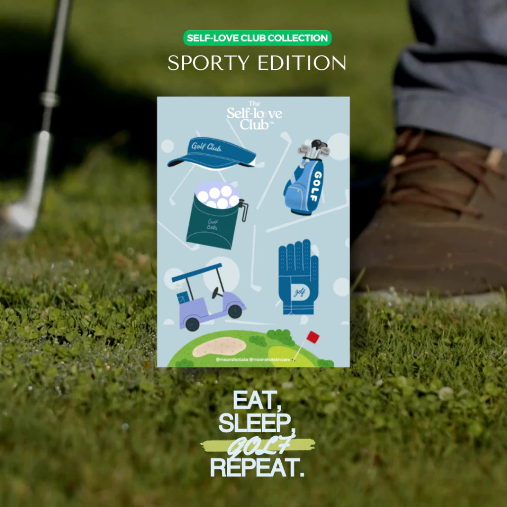 [Self-Love Club Accessory] "Self-love club" Stickies : Sporty Edition